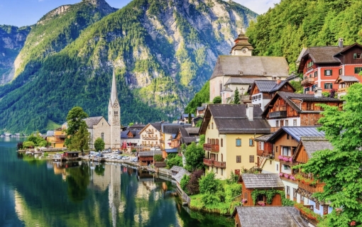 HALLSTATT + 5Finger kilátó a Salzkammergut hegyei közt