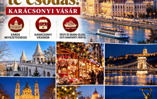 Budapest, te csodás : karácsonyi vásár